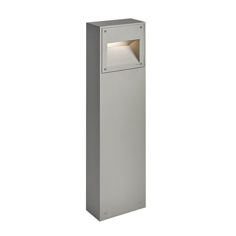 Rendville Bollards, 95cm H x 24cm W x 12cm D, Aluminium