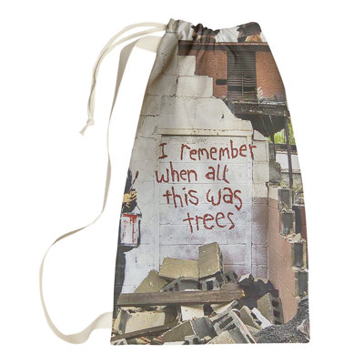 Fabric Laundry Bag with Handles
