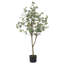 Faux arbres d'eucalyptus artificiels pour la décoration intérieure