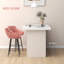 Orduna Upholstered Counter Stool with Metal Frame-398985484