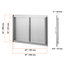 VEVOR 33'' 8 Outdoor Kitchen