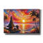  «Bali Ocean Sunset» par Rey Klimt, art mural sur toile, 18 po x 12 po-1284965887