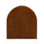 Table d'appoint demi-ronde en bois