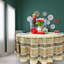 Nappe en coton à motif floral-782317639