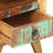 Cissie Bedside Cabinet 11.8" x 11.8" x 16.1" Rough Mango Wood-1797238071
