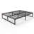 NapQueen Alpha New Metal Platform Bed Frame, Mattress Foundation with Steel Slats-1555309544