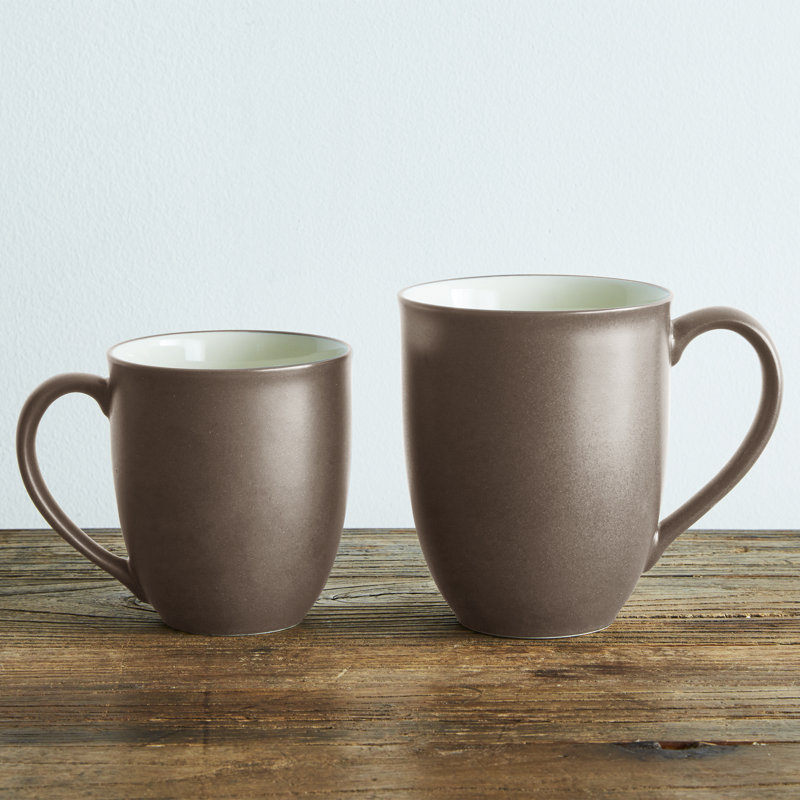 18 tasses Noritake Colorwave XL, Argile