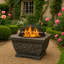 Willam Square Stone Fire Pit