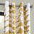 Efren Triad Geometric Cotton Twill Room Darkening Curtains - Single Panel Drape-1826789237-1826789239