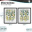 Layered Ivy Hanging Botanicals, ensemble de 2 reproductions encadrées sous verre encadrées, design par Marcus Prime-1817363232-1817363238