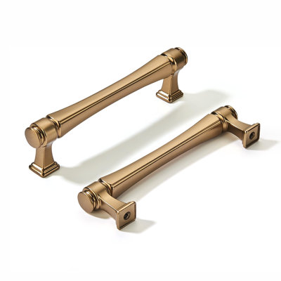 Brushed Cabinet Pulls And Drawer Handles, Solid Zinc Alloy Kitchen Hardware, Includes Installation Template And Screws