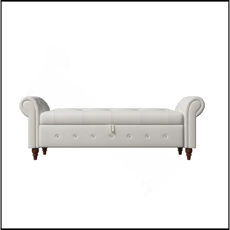 Tissu de banc de lit, Beige