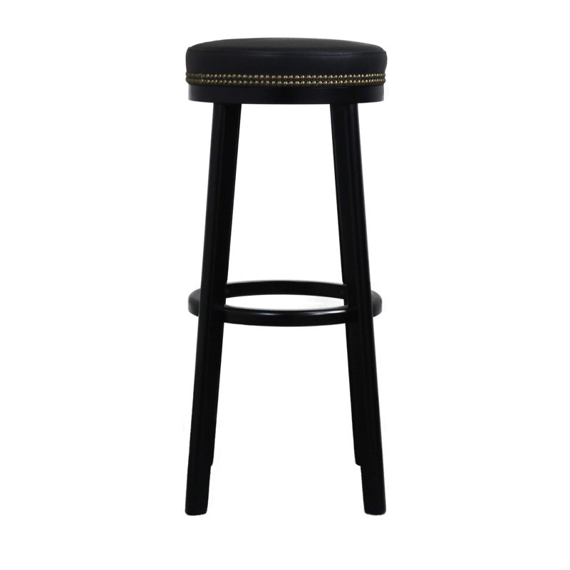 Victoria Upholstered Counter Stool with Solid Wood Frame