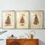 Christmas Holiday Art CDLVI - reproduction sur mesure encadrée de qualité supérieure - 3 pièces-1539858293-1539858292