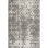 Deedra Modern Abstract Power Loom Performance Gray/White Rug
