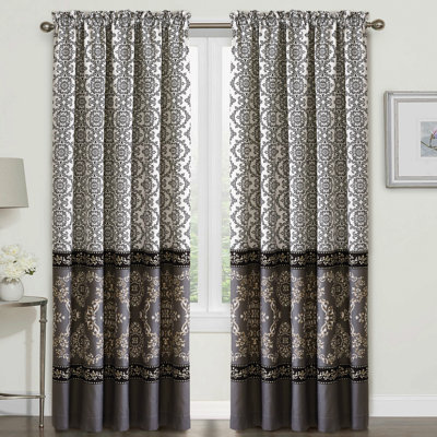 Semi Sheer Curtain Pair