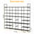 64 Pair Stackable Shoe Storage Rack for Entryway Closet