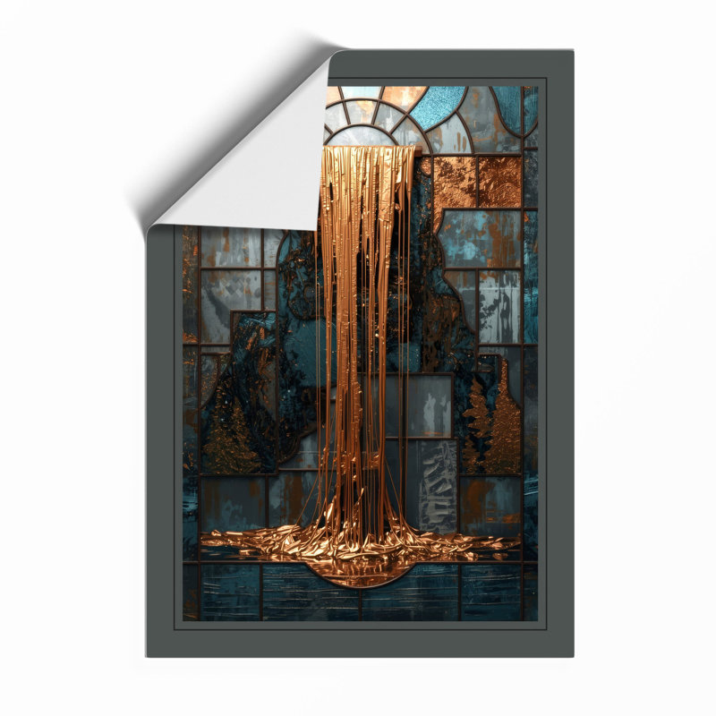 Molten Metal Reverie Surrealism - Print, Unframed, A3 - 42.0 x 29.7 cm