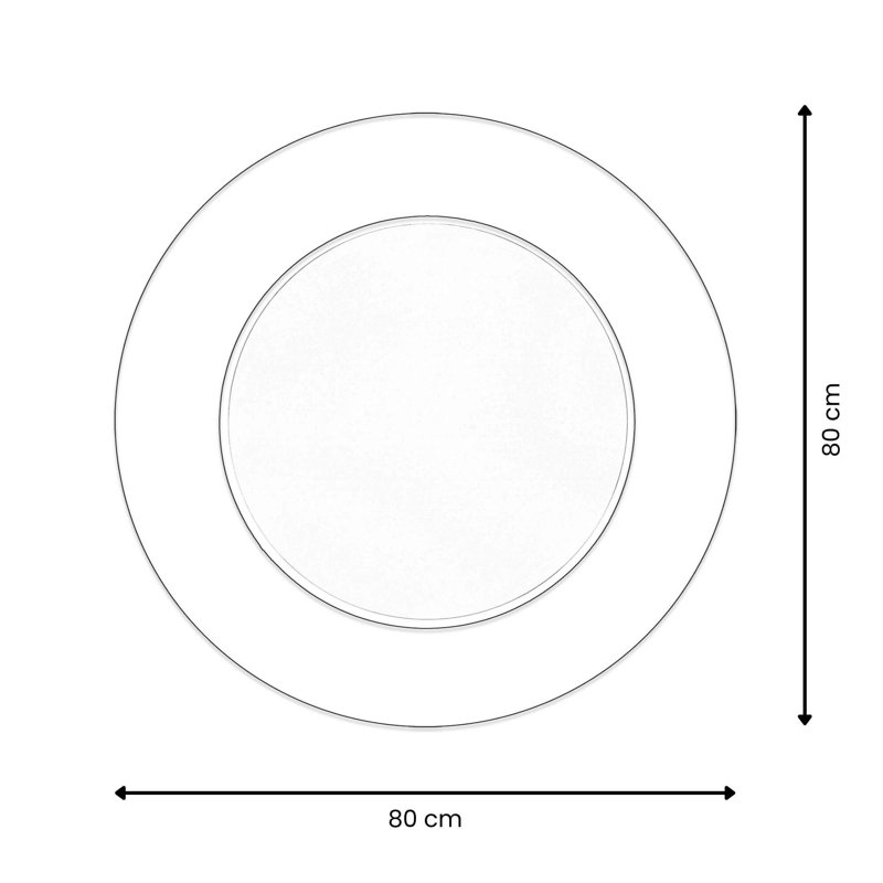 Dahna Round Mirror