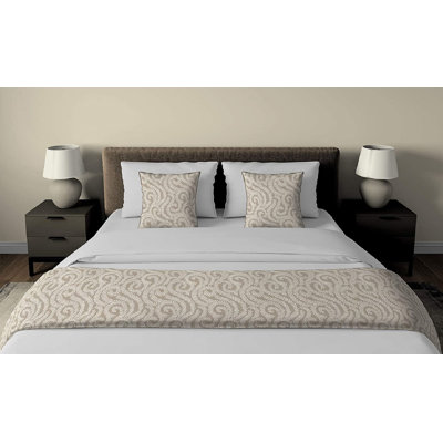 Petya Rayon Geometric Shapes Bedspread