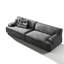 Coussin gris modulaire 100% polyester