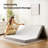Kemar 4-Inch Tri-Fold Gel Memory Foam Mattress Topper  with Washable Cover, Portable, Soft, Breathable-570228540
