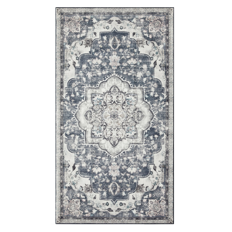 Forsman Rectangle 150 cm x 80 cm Oriental Braided Area Rug
