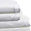 Arli Double Scalloped 300 Thread Count 100% Cotton Percale Sheet Set-32911212-32911218
