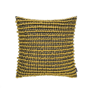 Embroidered Reversible Throw Pillow