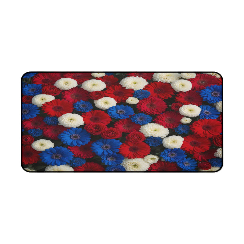 Polyester Desk Pad, 14.4x12.1
