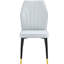 Assise grise confortable avec revêtement tendance et chaises en métal-957102592-957102607