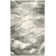 Tapis gris et ivoire abstrait Kruse