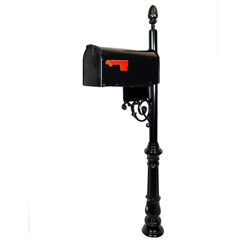 Boîte aux lettres Essex, H 11 po x l 8,25 po x P 21 po, Cuivre massif