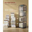 Nolans 158cm H x 43cm W Metal Ladder Bookcase-2020535187
