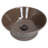 Nantucket Sinks Regatta 14.75'' Brown Fireclay Circular Bathroom Sink