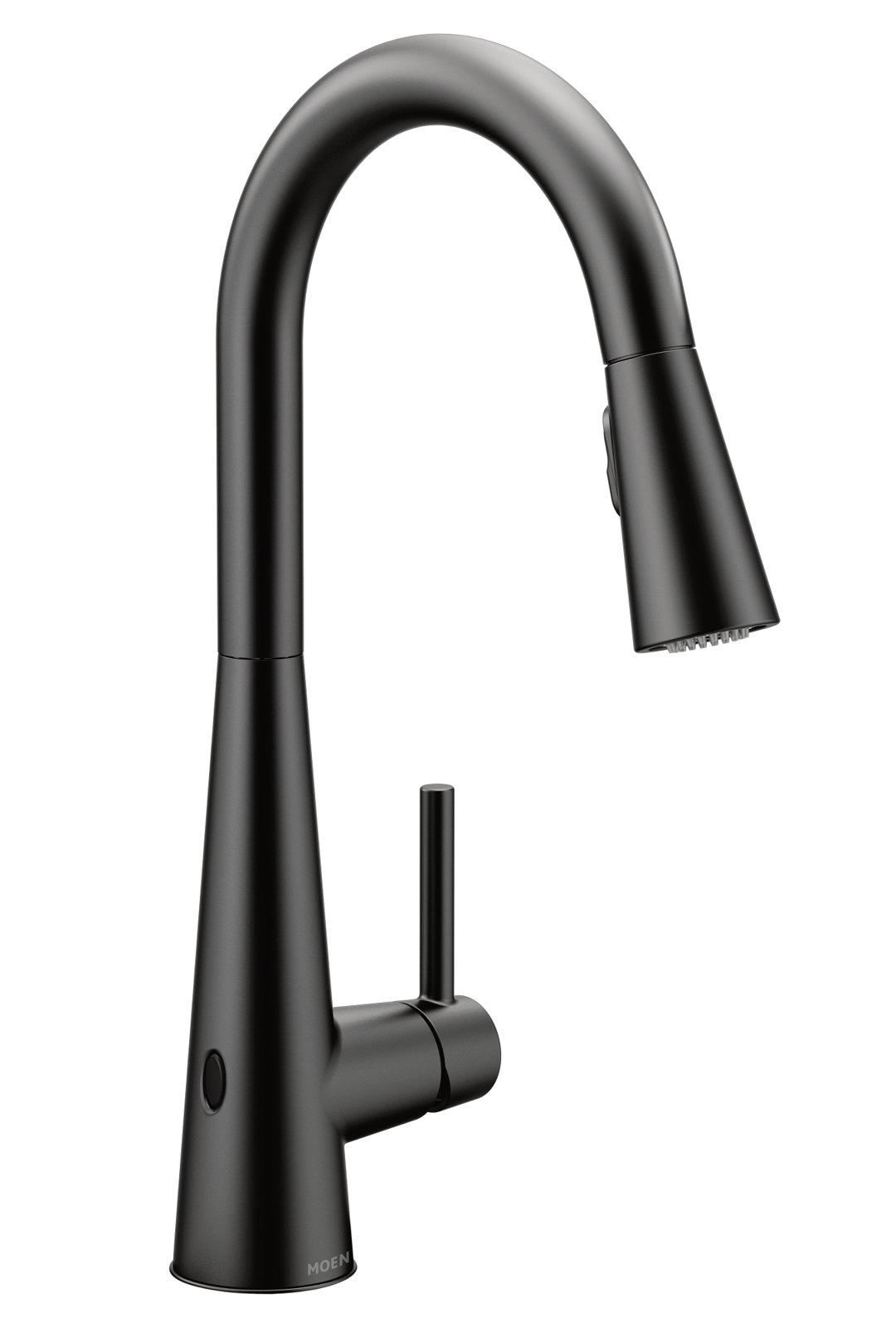 Moen Sleek MotionSense Pull-Down Faucet, Matte Black