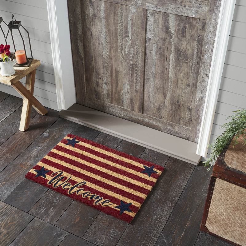 Tapis festif festif à rayures patriotiques, L 20 po x L 30 po