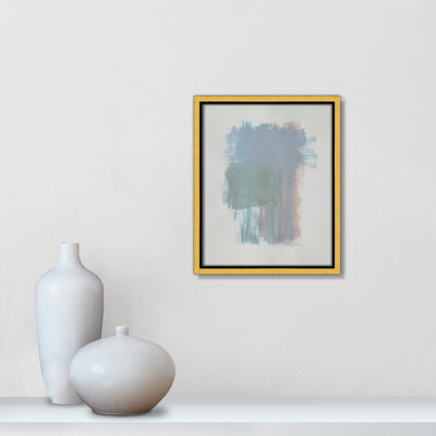 Breighden Powder Room Collection Power Room Wash II Framed On Canvas by Filippo Ioco For Print