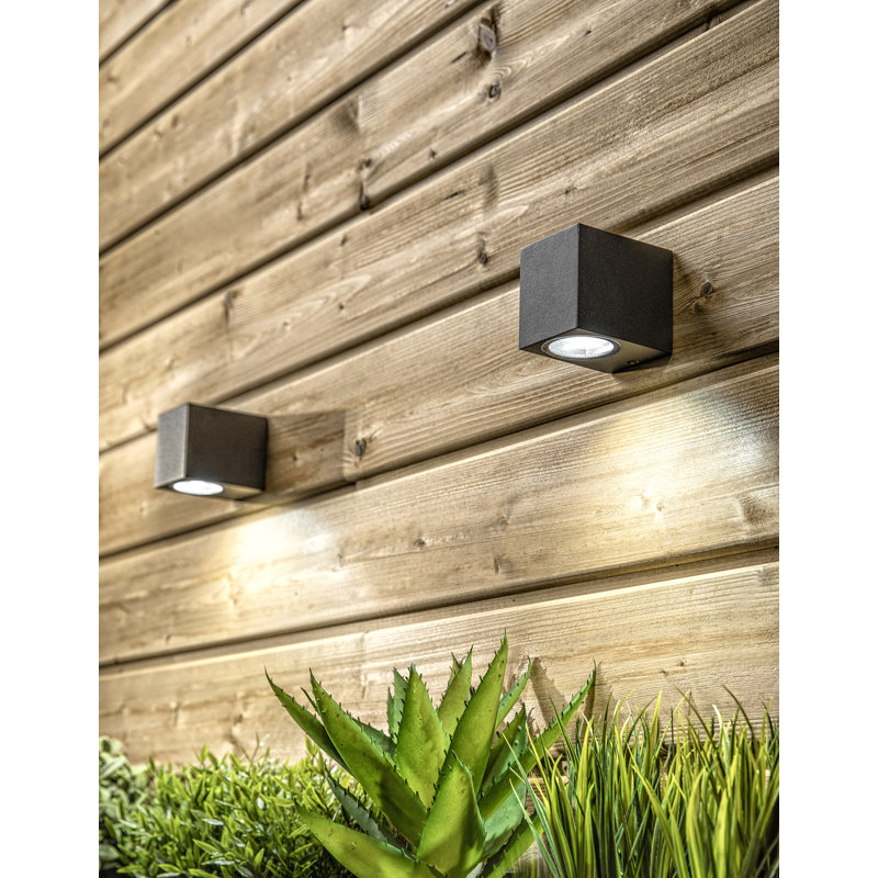 Oluwasegun Black Outdoor Flush Mount