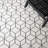 Datari Hand Loomed Nz Wool/Cotton Geometric Rug in Gray/Ivory-1780302154
