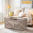 Lingle 39.4'' W Storage Bench with Flip Top Blanket Chest-1141697215