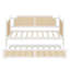 Lit de jour traditionnel en rotin avec lit gigogne, parfait pour les chambres compactes-2121215439-2121215438