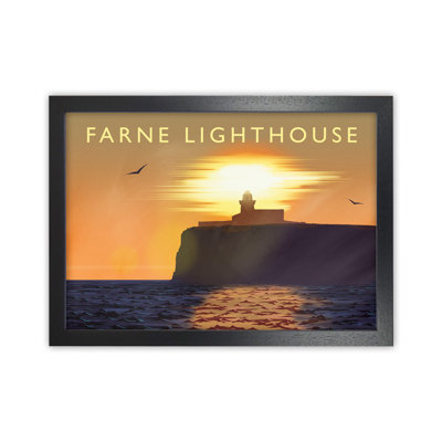 Farne Lighthouse by Richard O'Neill - Print