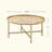Tray Style Top Round Coffee Table
