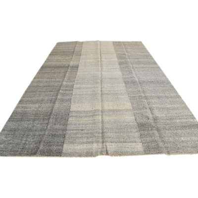 Tapis noir et blanc 9x12 Pinkerton