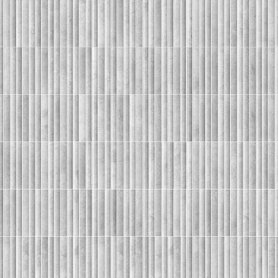 Rubik 5-7/8"x11-3/4" Fluted Ceramic Wall Tile