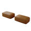 Repose-pieds en cuir italien Hustle Square-109286823