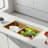 Modern Minimalist Rectangular Stainless Steel Dual Bowl Countertop Drop In Kitchen Sink-122544110
