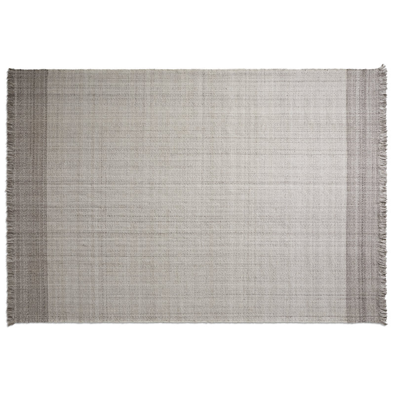 Headwind Striped Area Rug in Taupe, Rectangle 6' x 9'
