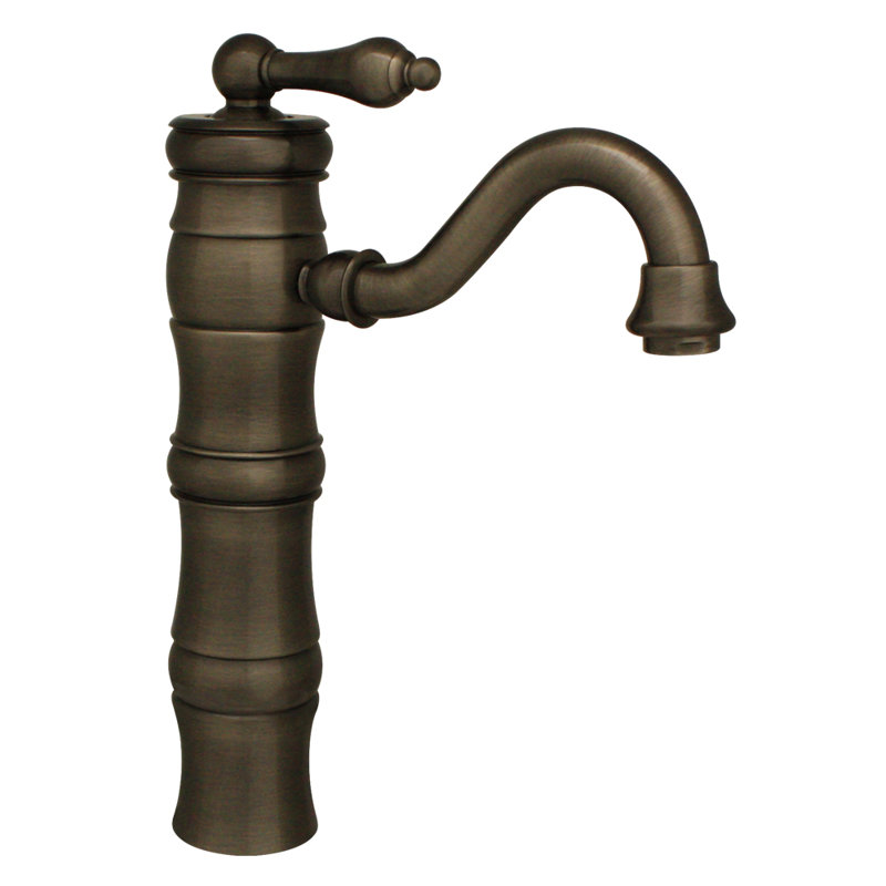 Single-handle Bathroom Faucet, Pewter